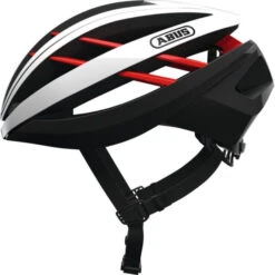 Casque Abus Aventor Rouge Et Blanc