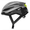 Casque Abus StormChaser - Argent Brillant