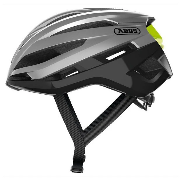 Casque Abus StormChaser - Argent Brillant