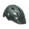 Casque Bell Sidetrack Enfant Vert Foncé Mat/Orange
