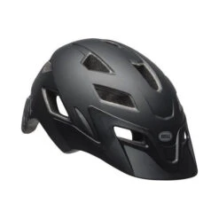 Casque Bell Sidetrack Enfant - Noir Mat/Argent