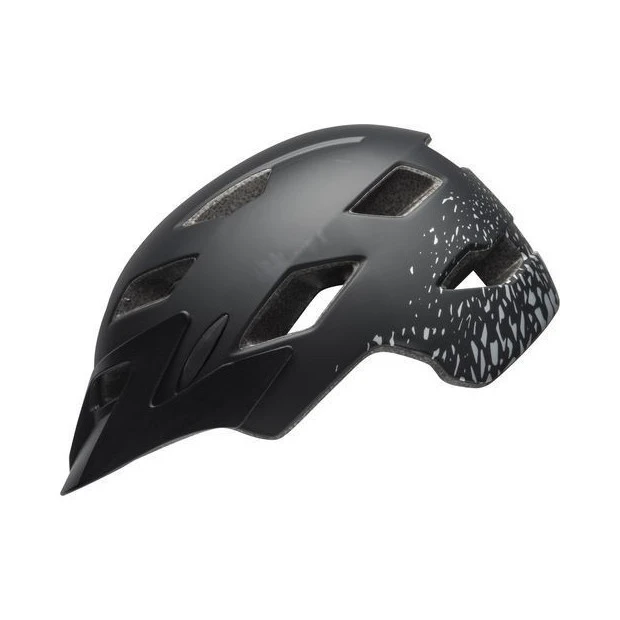 Casque Bell Sidetrack Jeunesse Noir Mat/Argent – Image 3