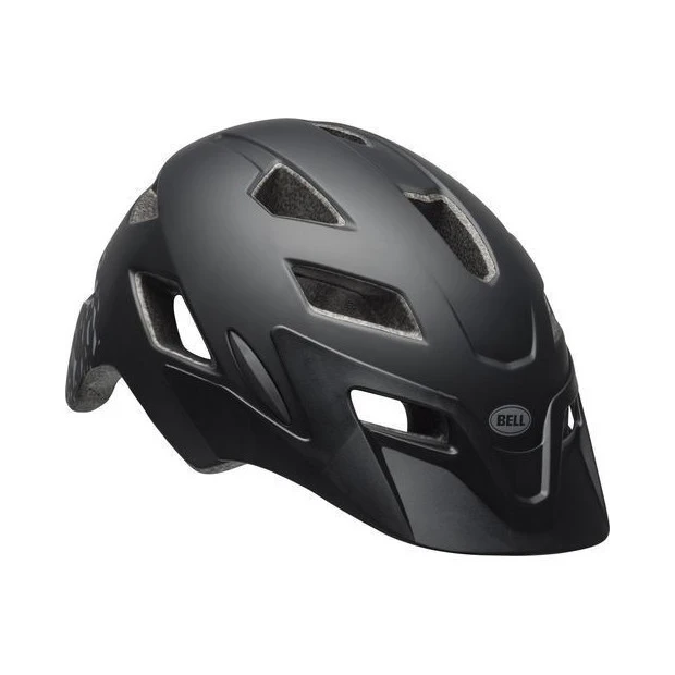 Casque Bell Sidetrack Jeunesse Noir Mat/Argent