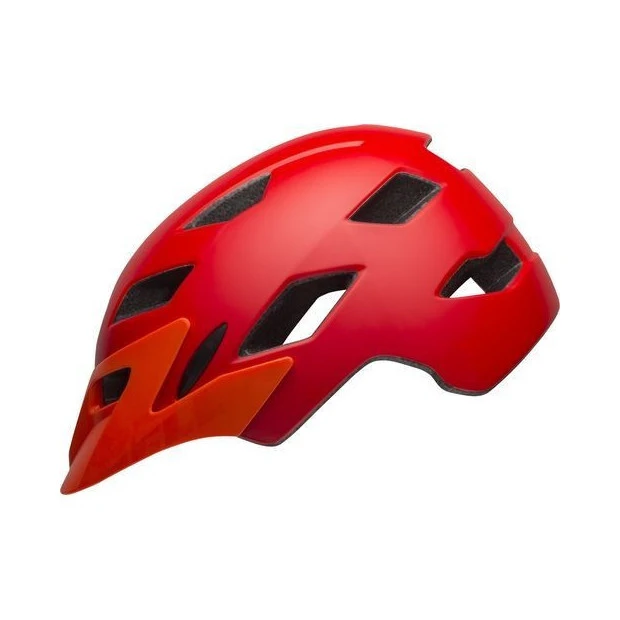 Casque Bell Sidetrack Jeunesse Rouge Mat/Orange – Image 3