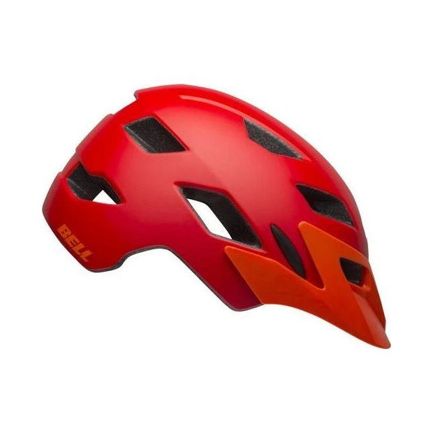 Casque Bell Sidetrack Jeunesse Rouge Mat/Orange – Image 4