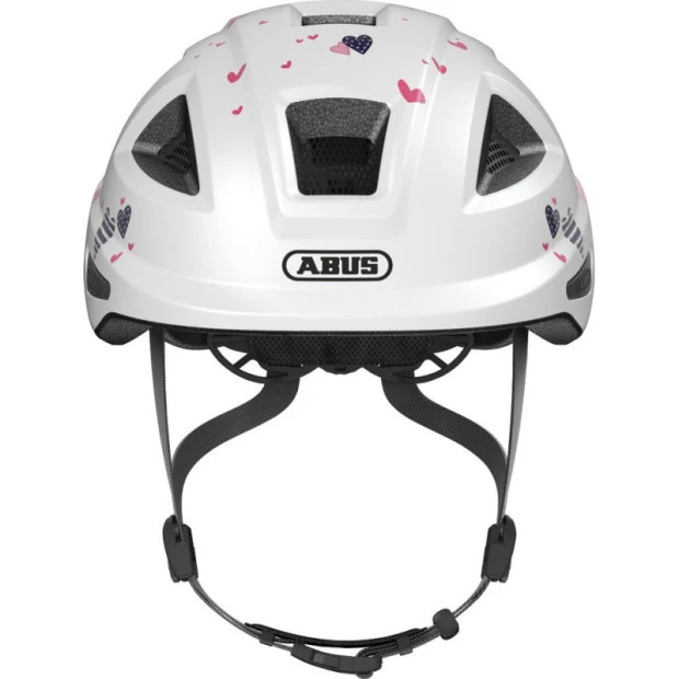 Casque Enfant Abus Anuky 2.0 ACE Blanc à Coeurs – Image 2