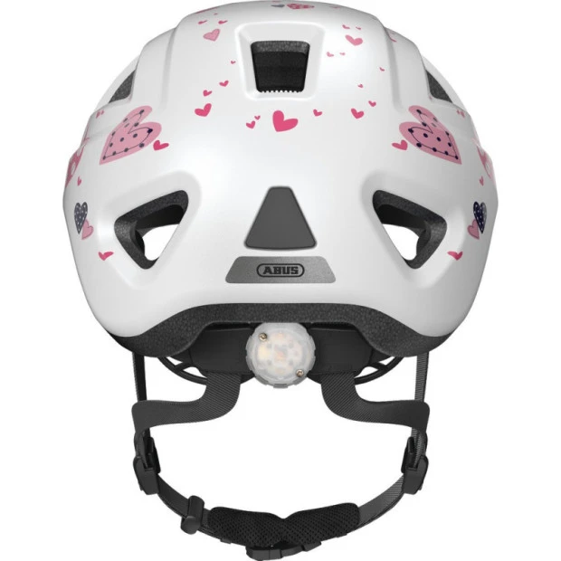 Casque Enfant Abus Anuky 2.0 ACE Blanc à Coeurs – Image 3