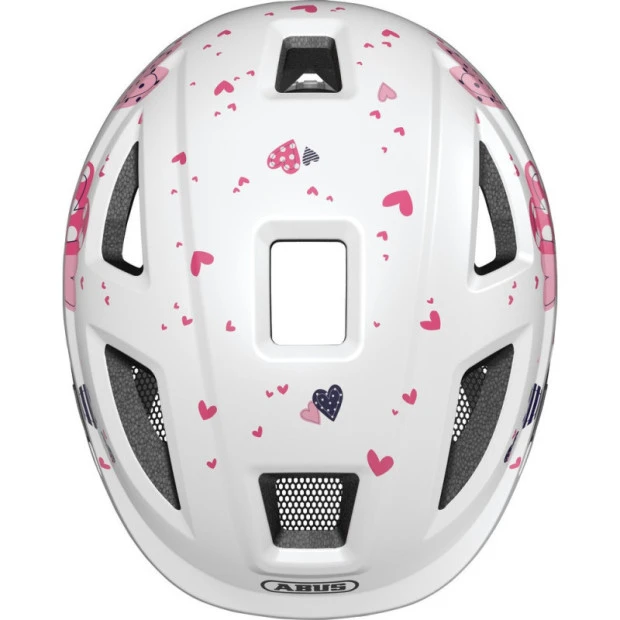 Casque Enfant Abus Anuky 2.0 ACE Blanc à Coeurs – Image 4