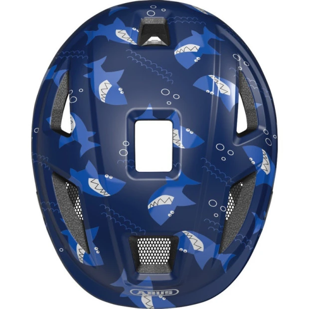 Casque Enfant Abus Anuky 2.0 ACE Bleu Avec Des Requins – Image 4