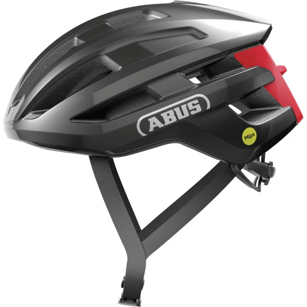 Casque Route/Gravel Abus PowerDome MIPS Titane
