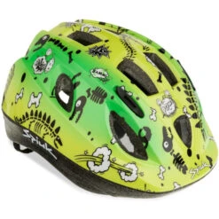 Casque Spiuk Enfant Skeleton - Jaune/Vert