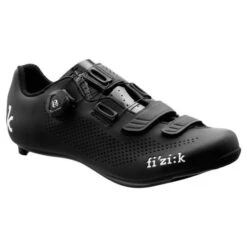 Chaussures Route Fizik R4B Uomo - Noir/Blanc Glossy