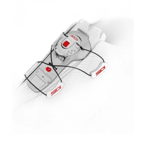 Chaussures Route Sidi Sixty Noir/Rouge – Image 4