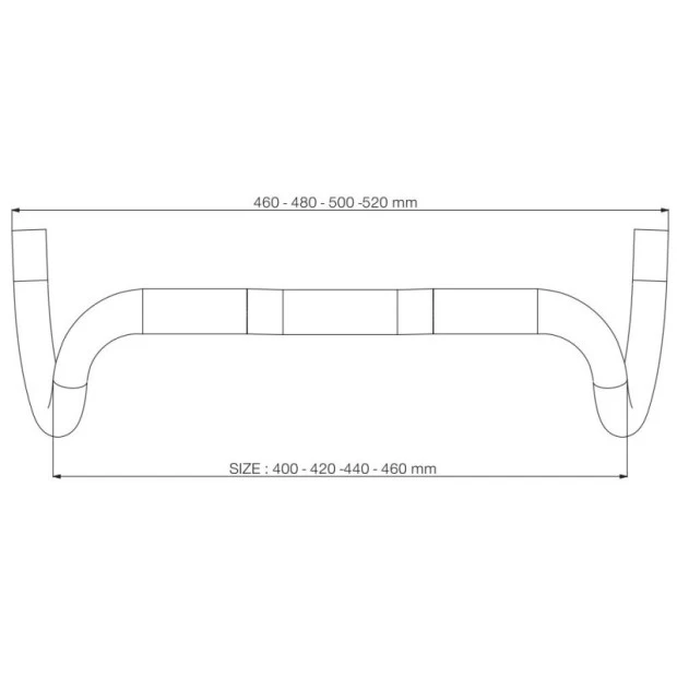 Deda-elementi Guidon Deda Elementi Gravel100 – Image 2
