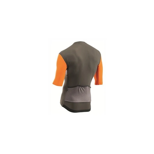 Maillot Route Northwave Extreme Gris/Orange – Image 2
