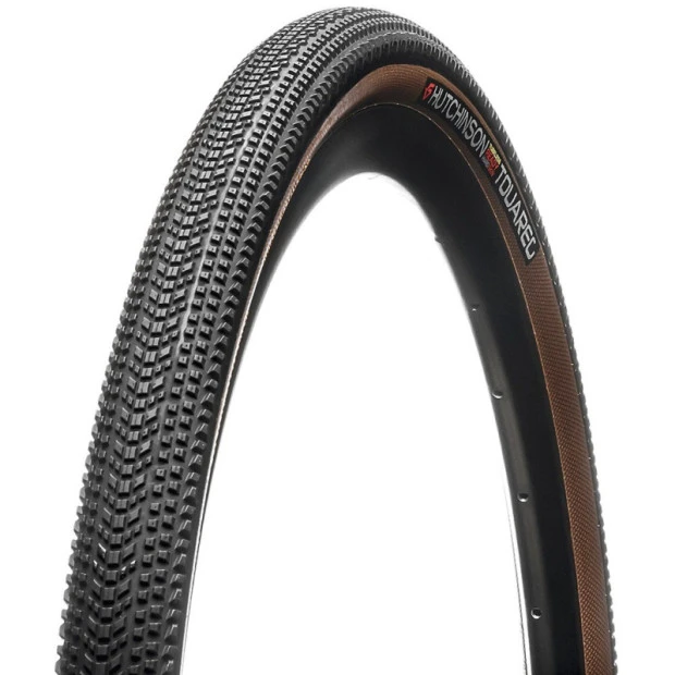 Pneu Gravel Hutchinson Touareg Tubeless Ready 700x40 Noir/Tan