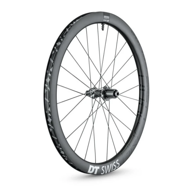 Dt-swiss Roue Arrière Gravel Carbone DT Swiss GRC 1400 Spline Shimano 11V